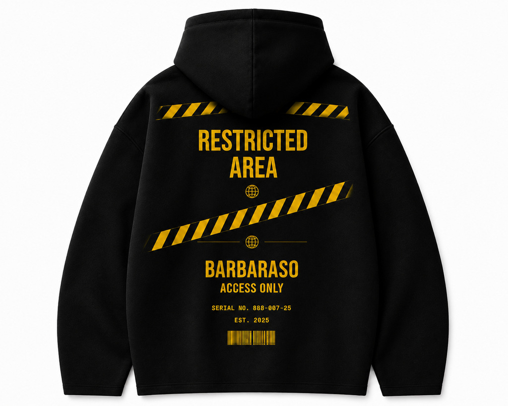 barbarasho hoodie restricted area