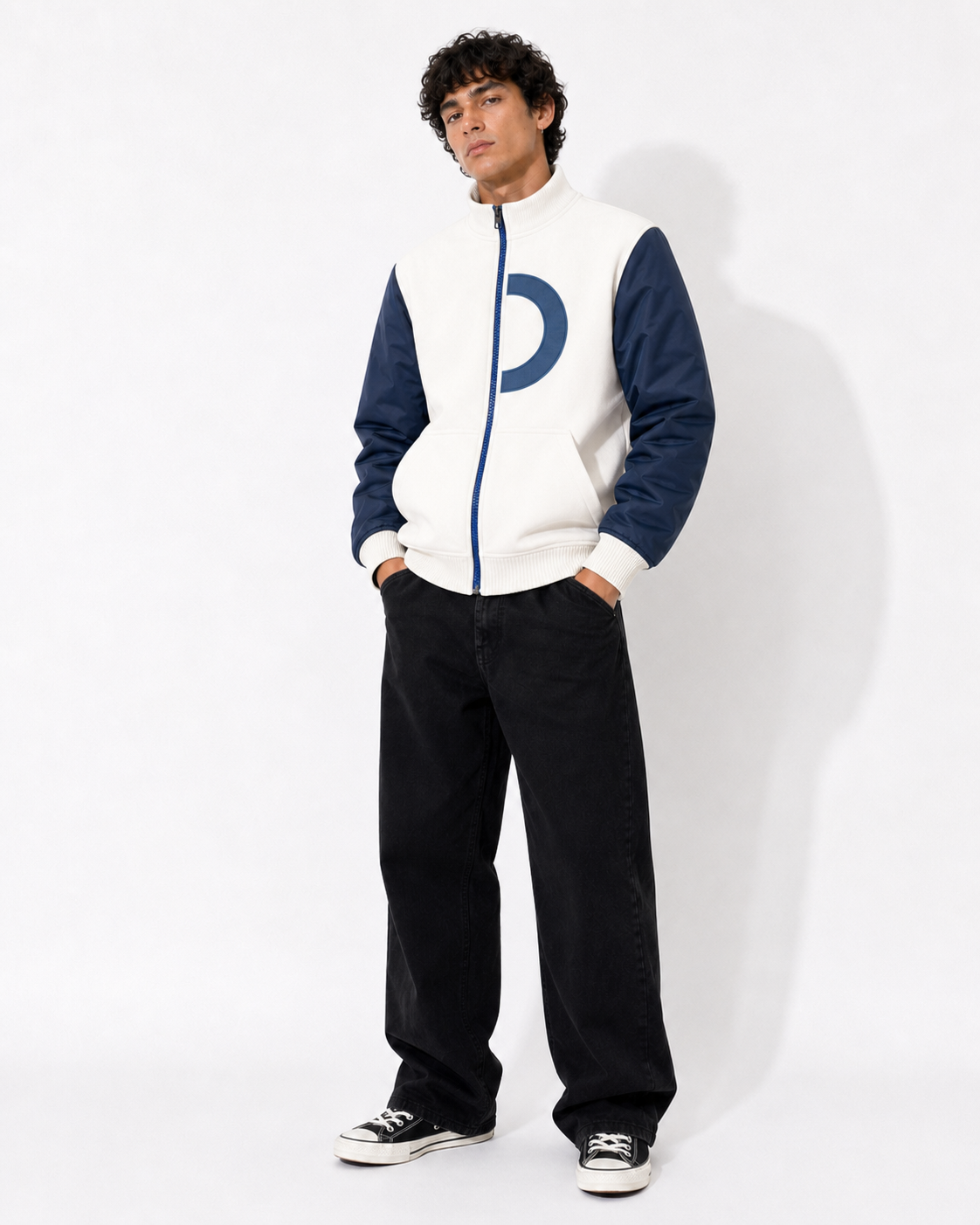 barbaraso white hoodie