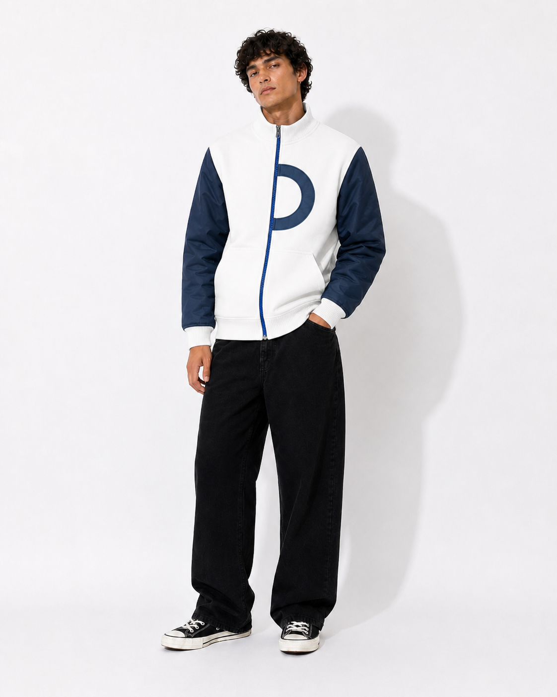 barbaraso white hoodie